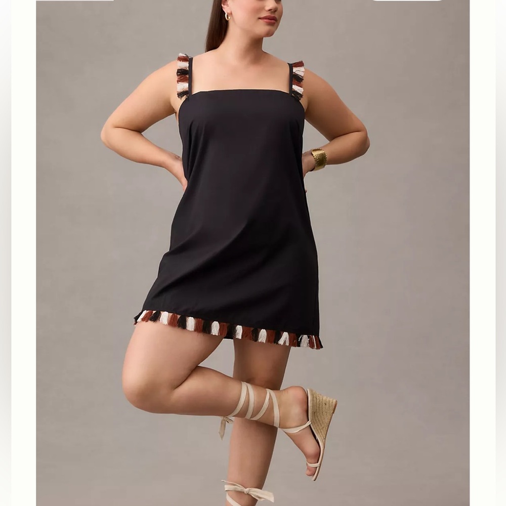 Anthropologie The Hartley Shift Mini Dress S